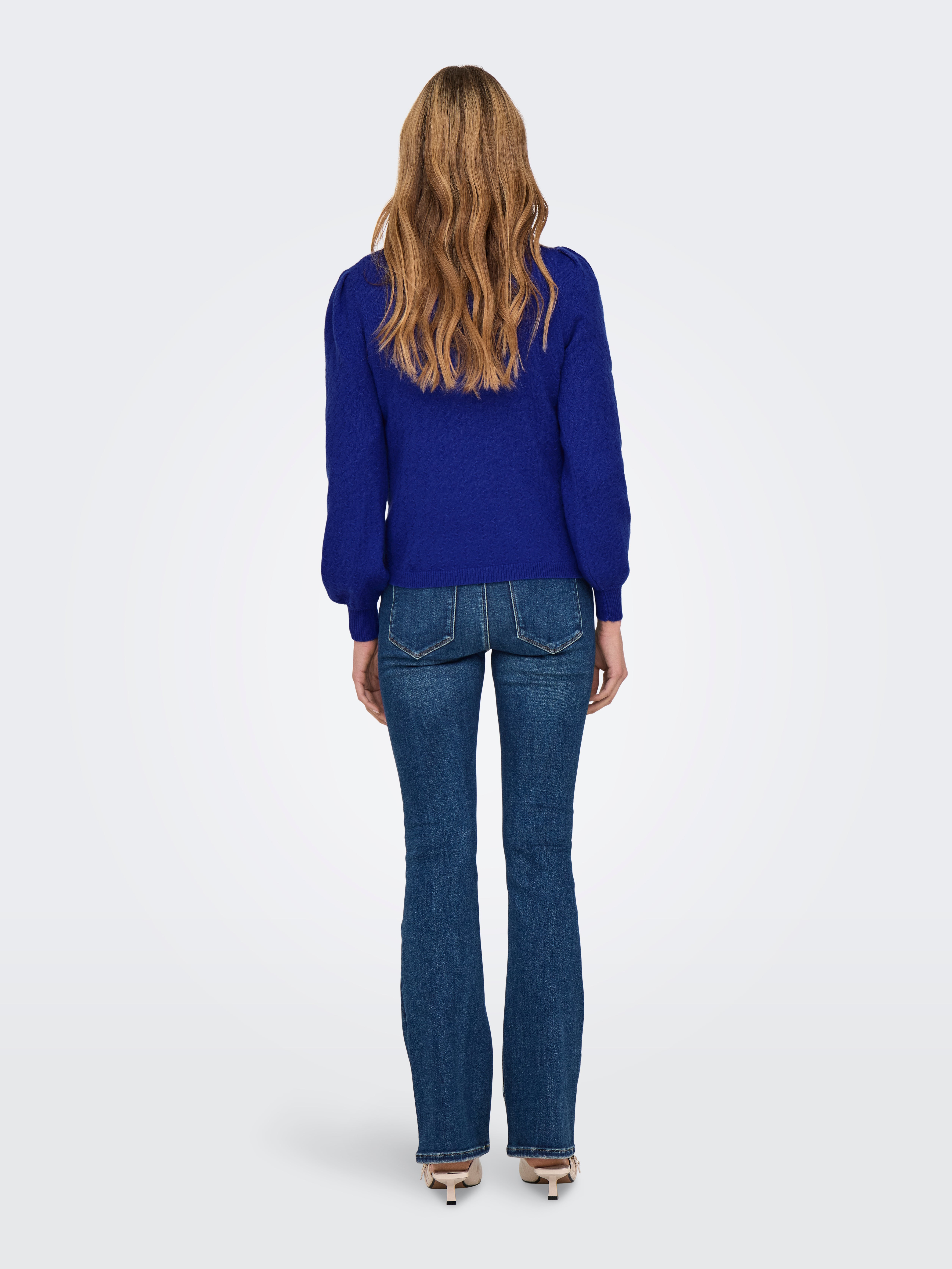 ONLKATIA Strickpullover Clematis Blue