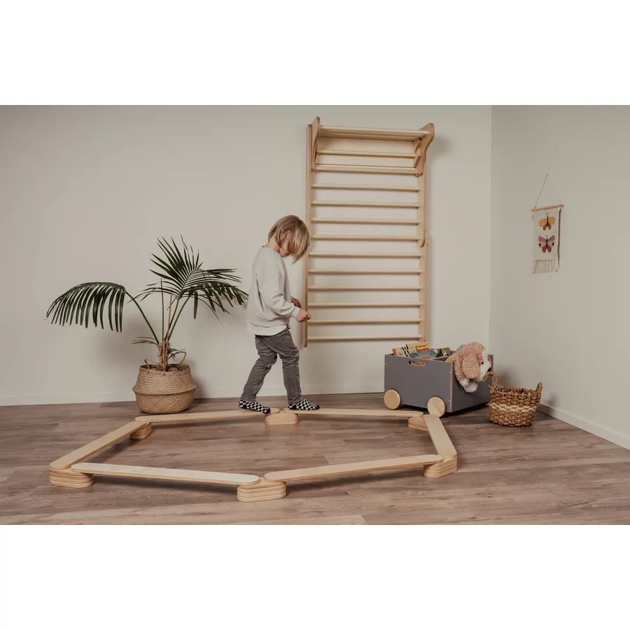 LEG & GO Schwebebalken 6er Set