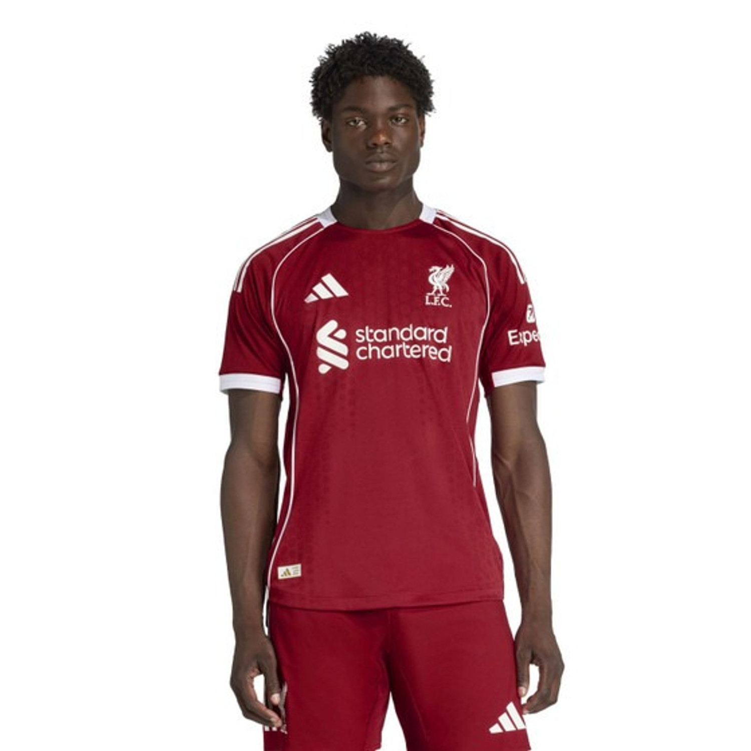 adidas Liverpool Authentic Thuis Shirt Gravenberch