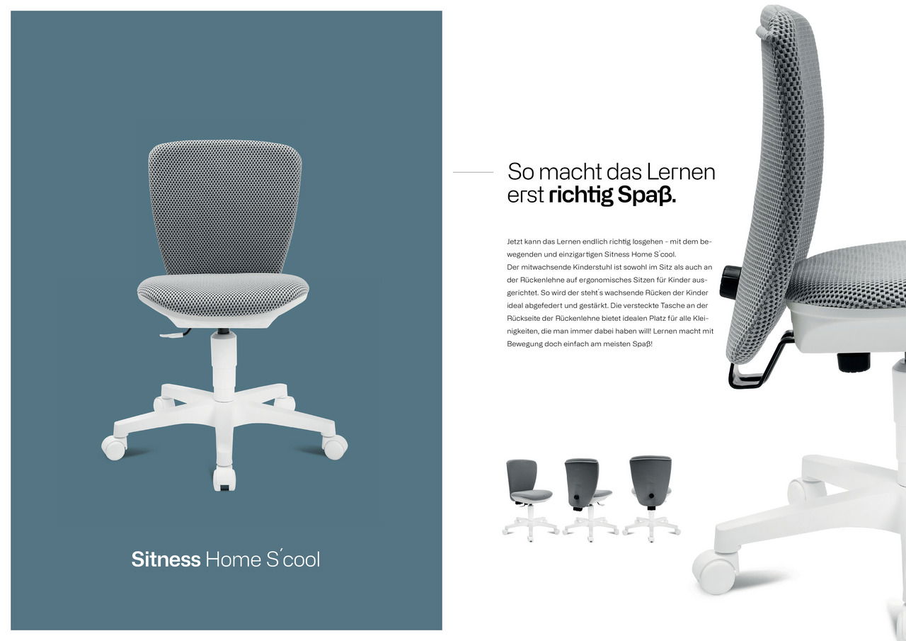 Topstar Kinder-und Jugenddrehstuhl SITNESS HOME SCOOL