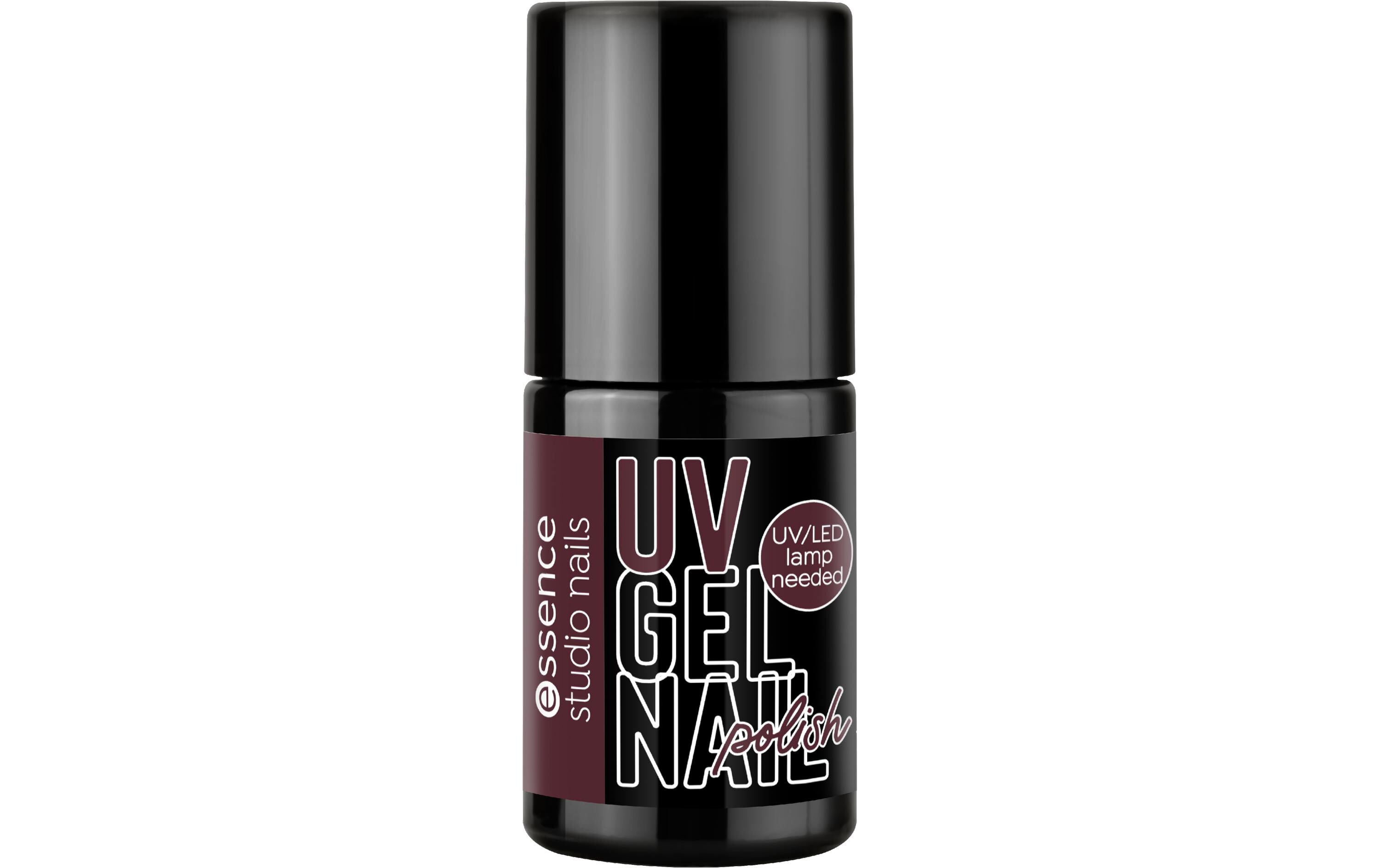 Nagellack Studio Nails UV Gel Nail 08 still REDLanganhaltender UV-Gel-Nagellack in sehr dunklem Rot