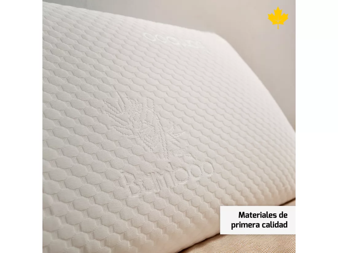 Oreiller ergonomique en mousse à mémoire de forme | 90 cm | Effet nuage | soulage les tensions | Double couverture