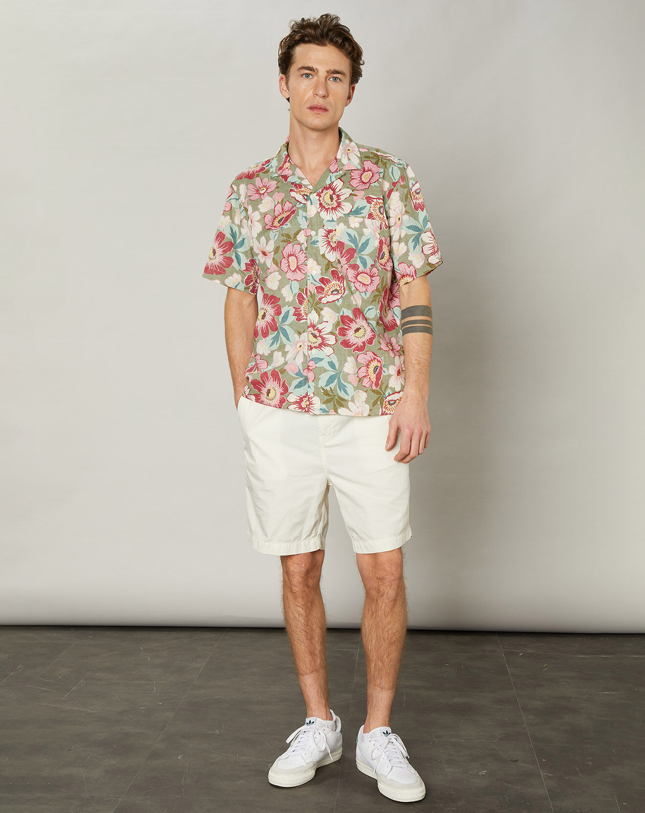 Hartford Chemise regular Palm army