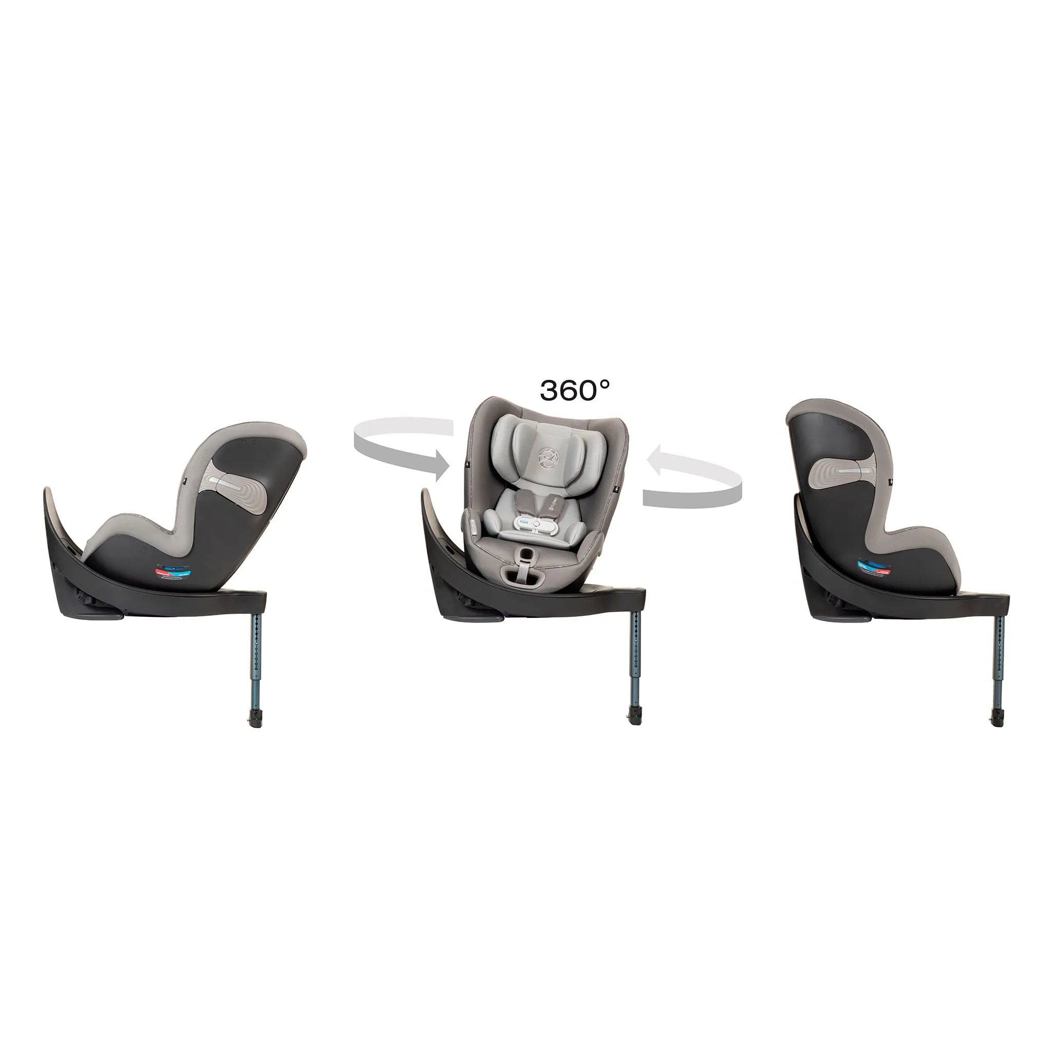 Cybex Siège d'Auto Sirona S Rotatif 360° avec Sensorsafe - Mannathan Gris
