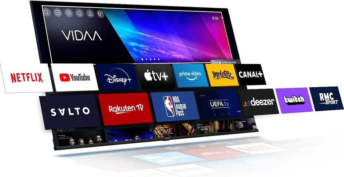 Hisense 100L5HD Laser TV Vidéoprojecteurs ultra courte focale