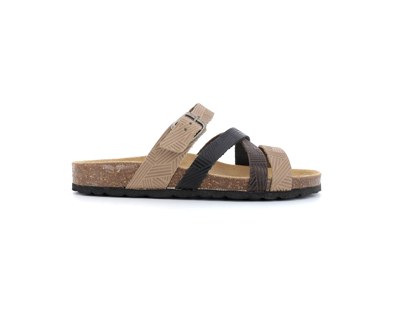 P brand-09621D/8100 Cuir Marron Noir