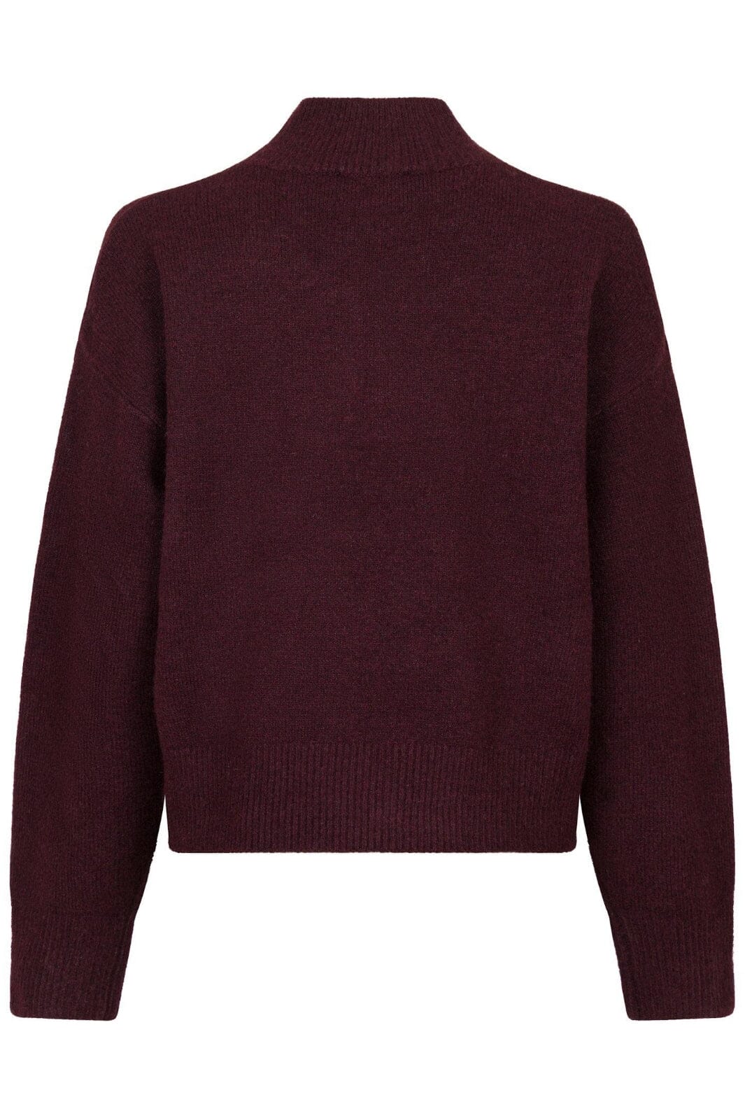 Neo Noir Paulina Knit Blouse wine