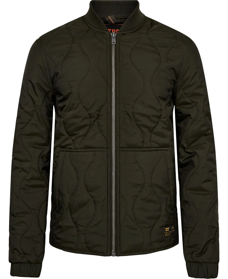 Superdry SURPLUS QUILTED LINER JACKET Surplus goods olive green