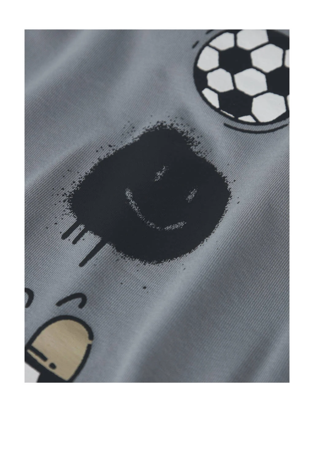 NAME IT MINI longsleeve grijsblauw