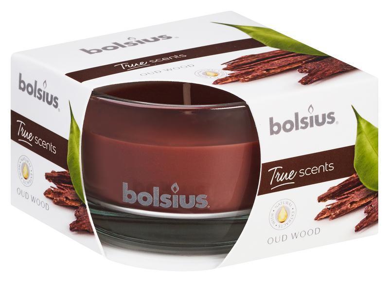 Bolsius True Scents Geurglas 50/80 Old Wood 1 Stuk