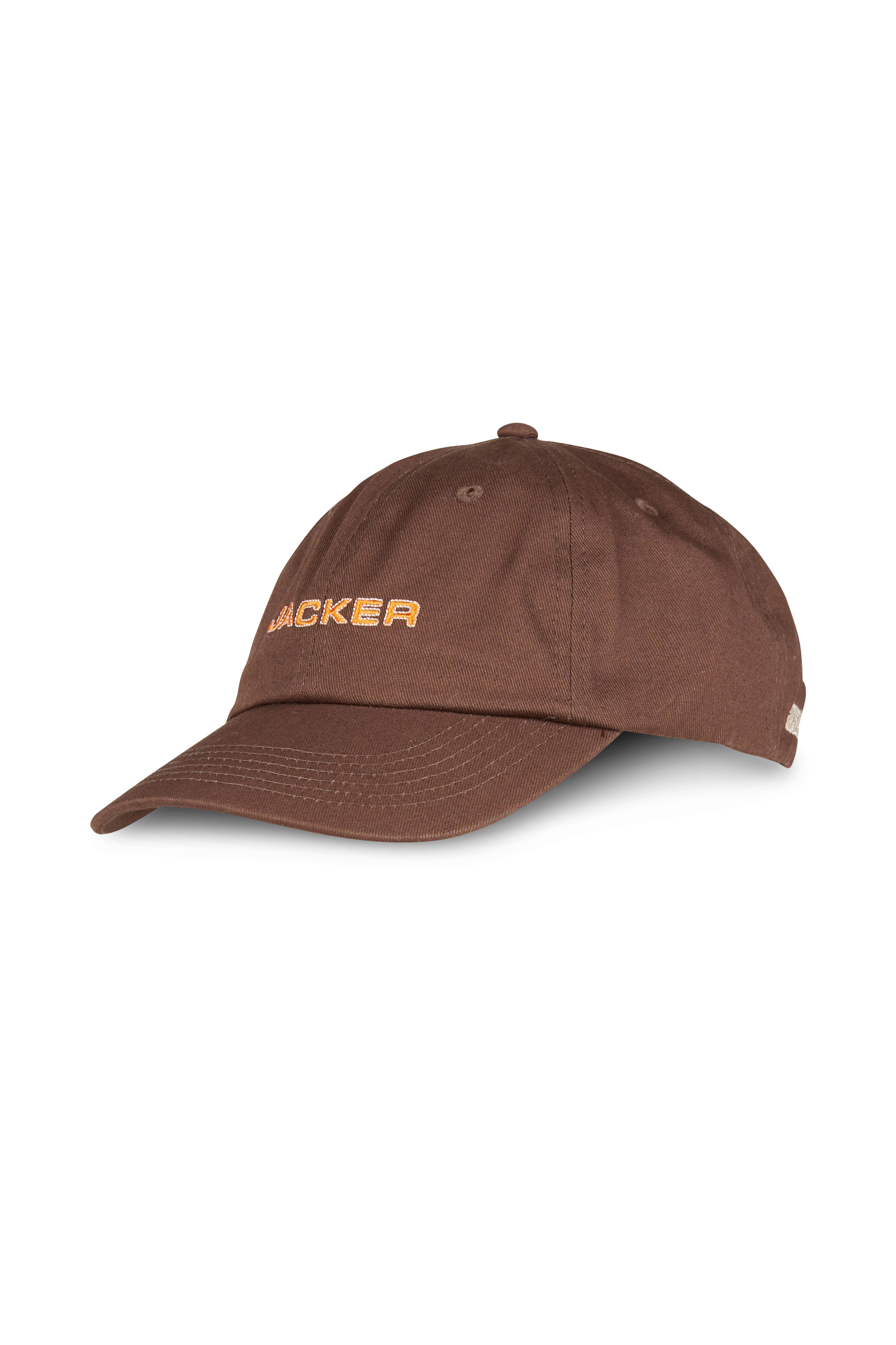 JACKER casquett e Euro Logo Cap Marron