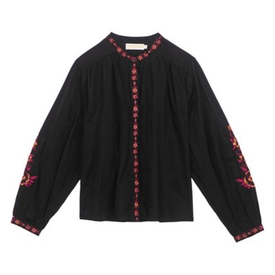 Chemise à manches longues femme Berlia NOIR LA PETITE ETOILE