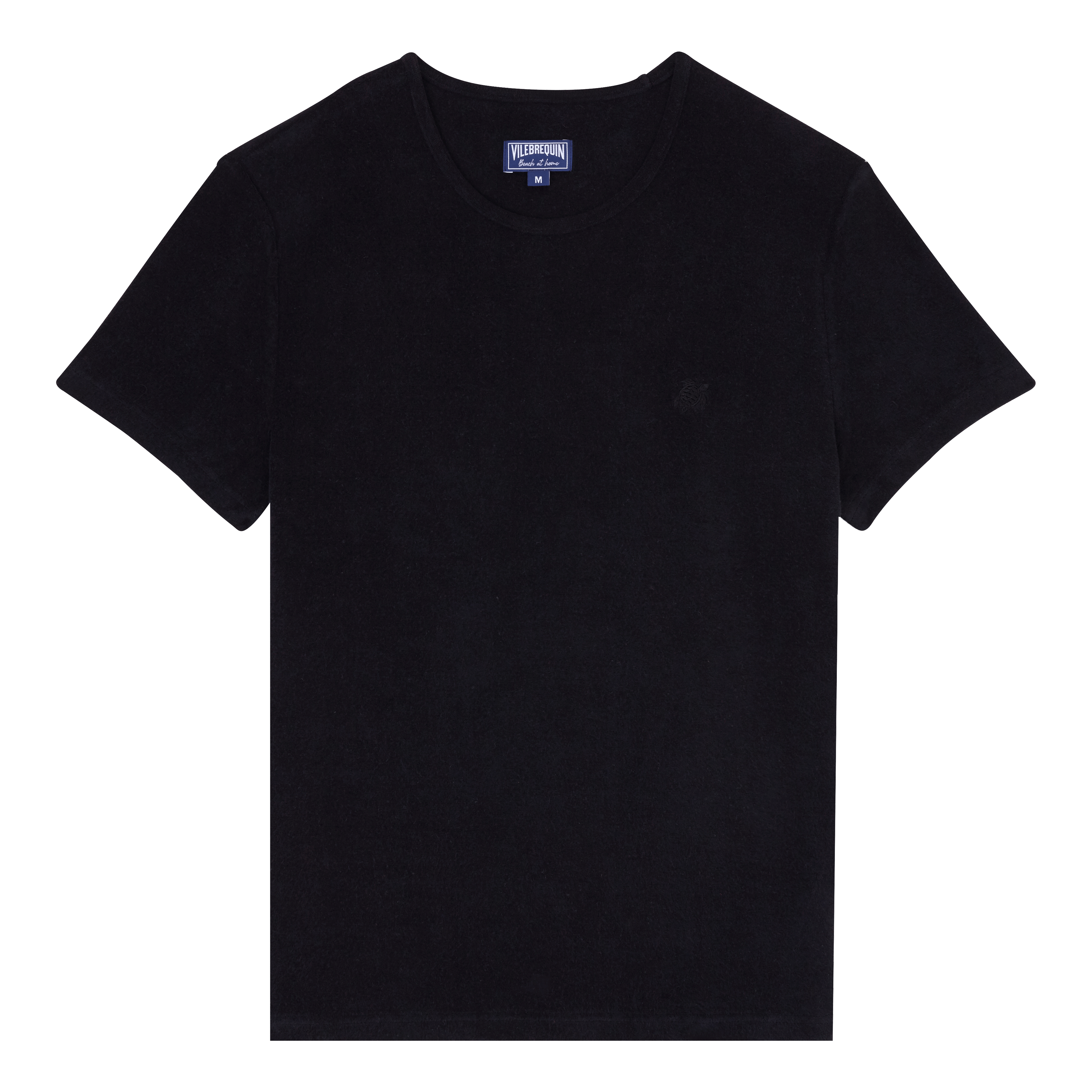 T-shirt col rond en éponge