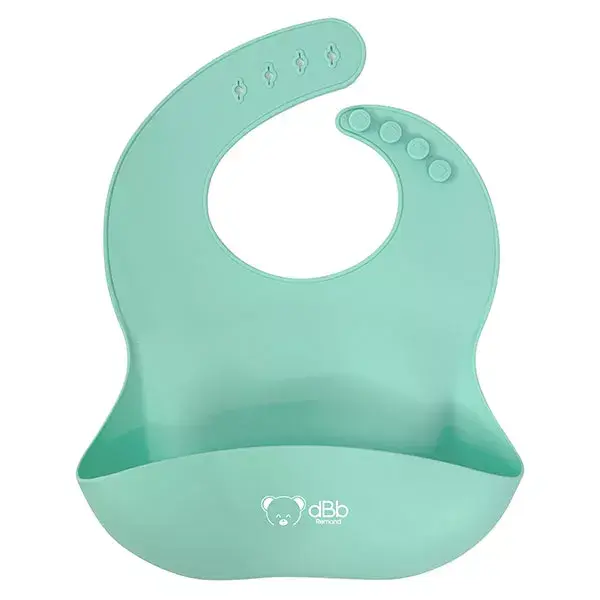 dBb Remond Repas Bavoir en Silicone Mint