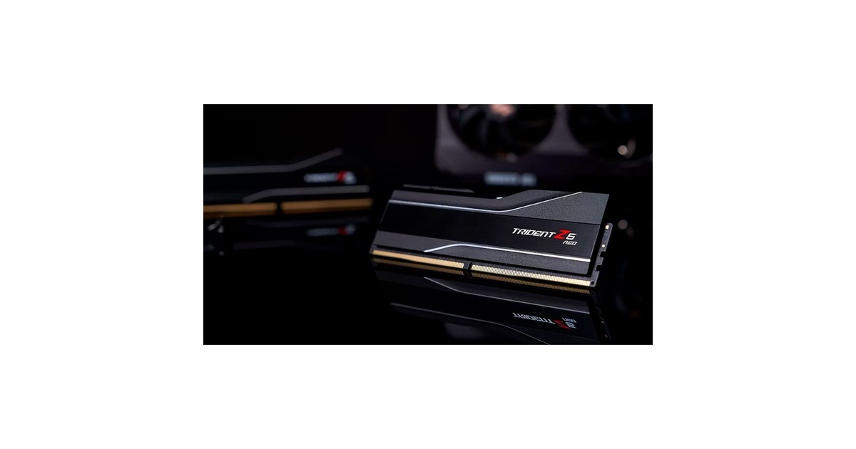 G.Skill64 GB DDR5-6000 Kit werkgeheugen  (Zwart, F5-6000J3040G32GX2-T, Trident Z5 NEO, AMD EXPO)