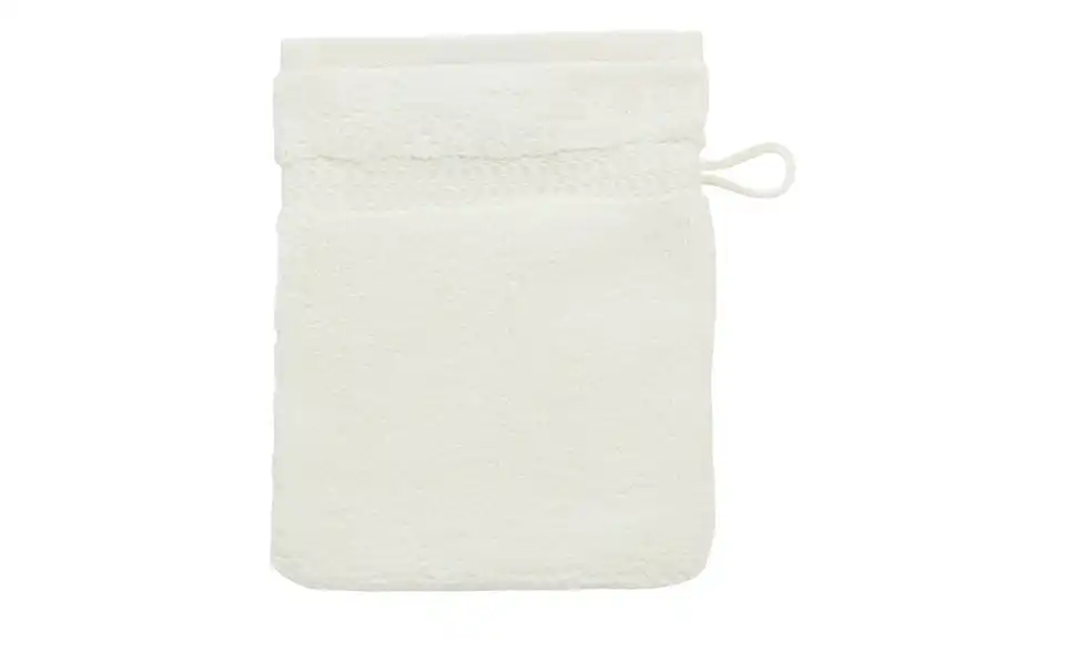 Waschhandschuh Kuschel Wuschel Creme 16x21 cm