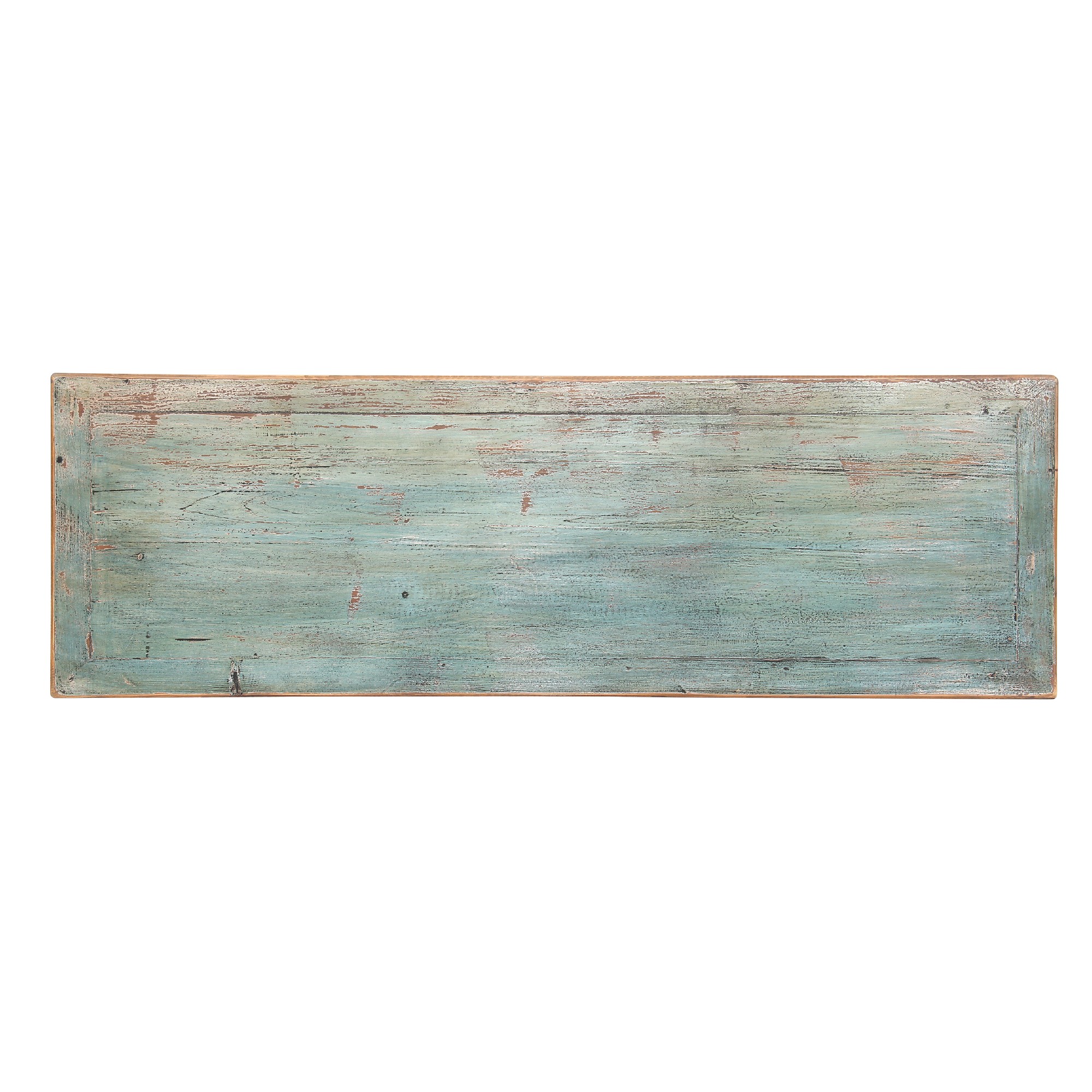 Sideboard, 3 Schubladen, 2 Türen, türkis, T 42 cm, B 130 cm, H 85 cm von fischer's lagerhaus