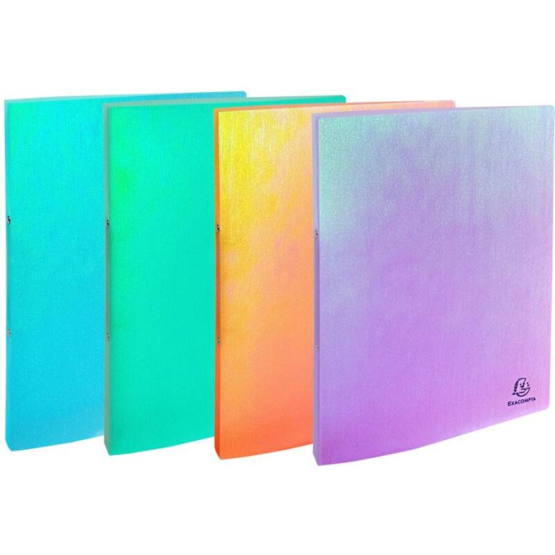 Classeur 2 anneaux 15mm PP Candy Tidy - Couleurs assorties