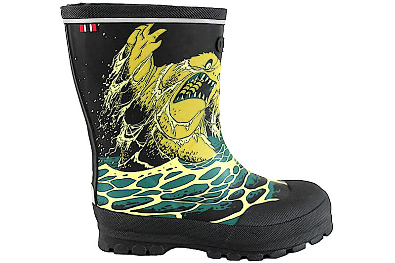 VIKING JOLLYPRINT GUMMISTØVLE MED MONSTER