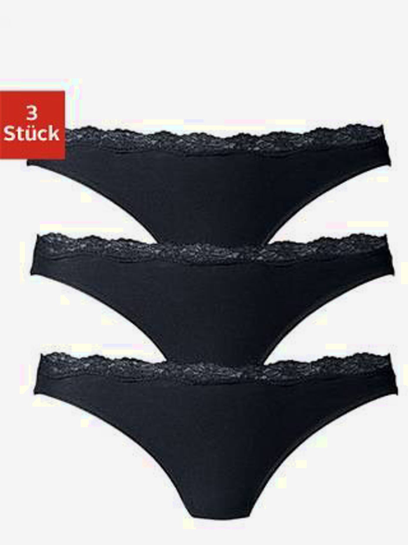 Lot de 3 strings lascana