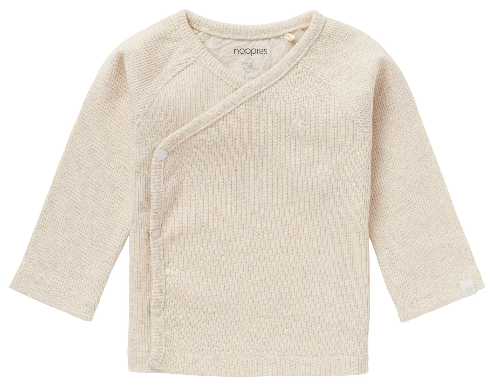 Noppies Noppies overslagshirt rib Nanyuki oatmeal