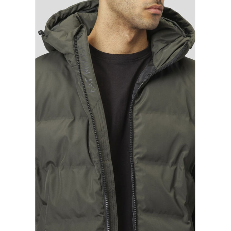 Fat Moose Birk Long Jacket Beetle green