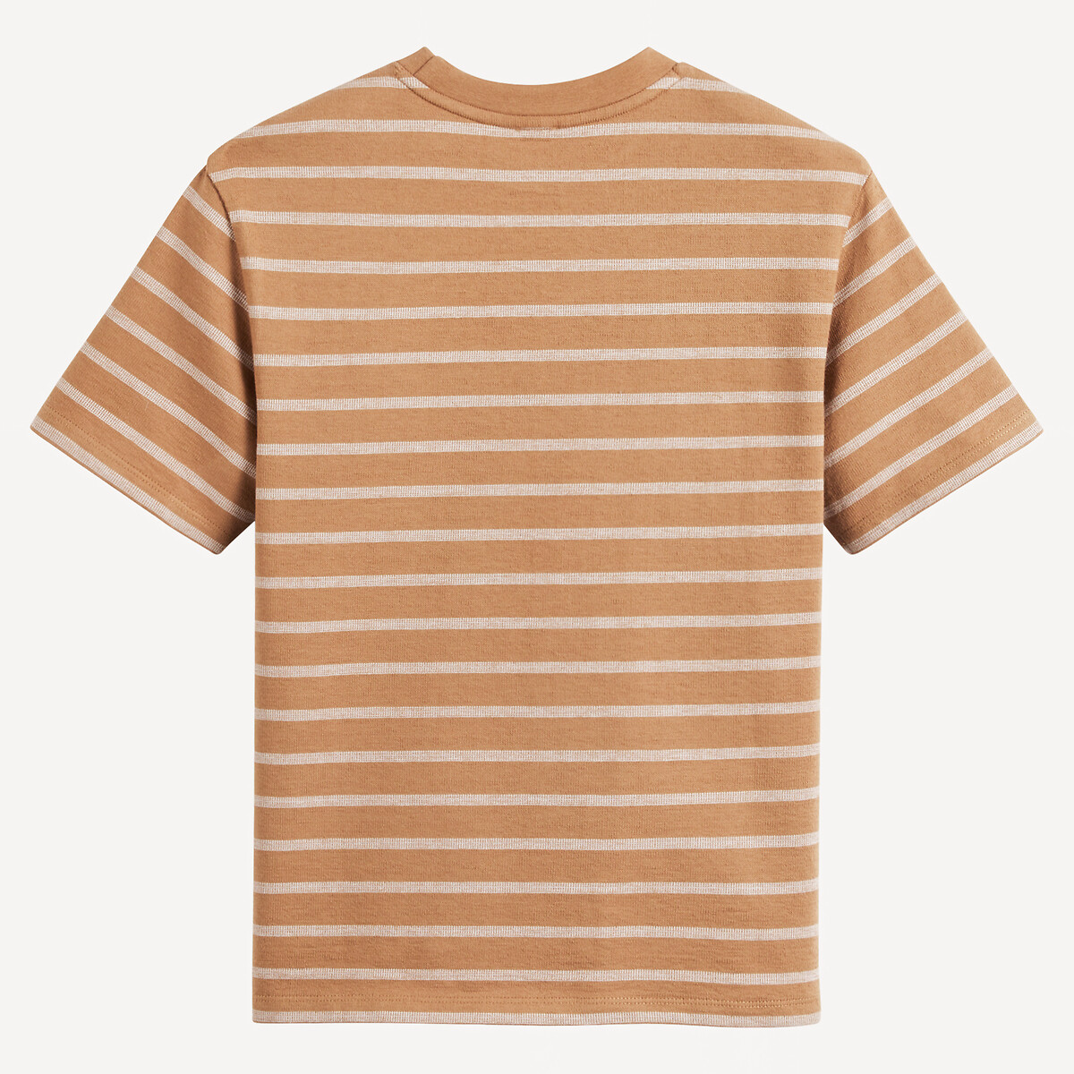 COLEÇÕES LA REDOUTE<br>Camiseta listrada de gola redonda