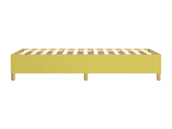 Sommier tapissier Vert 90x200 cm Tissu