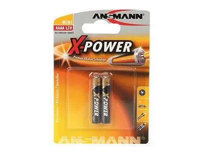 ANSMANN X-POWER Mini AAAA - Batteri 2 x AAAA - Alkalisk