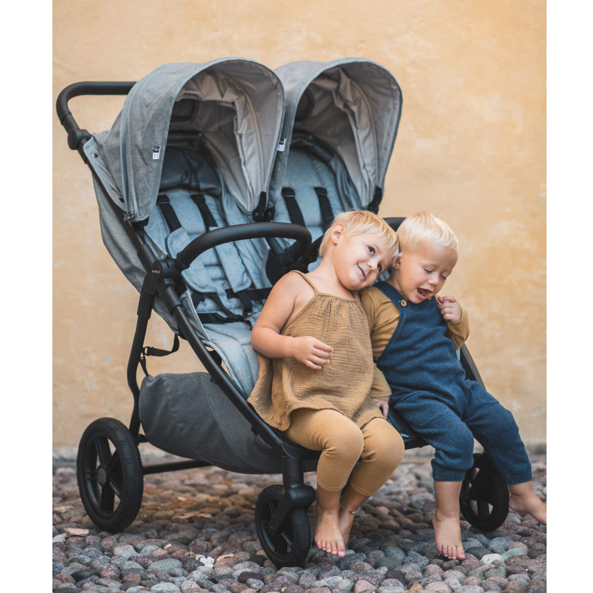 MAST Mast M.Twin x Zwillingswagen mit High Performance Reifen