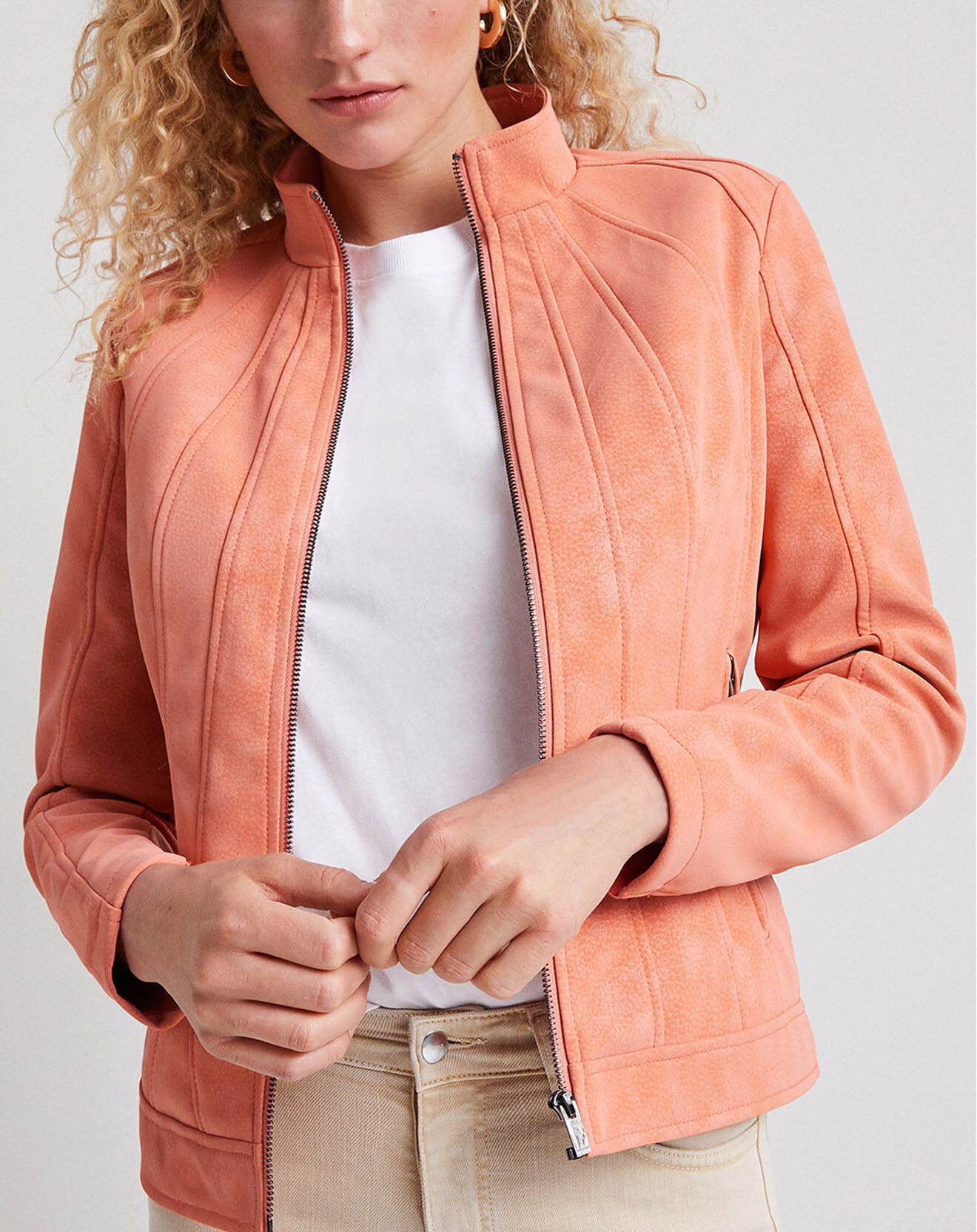 Desigual Veste Nina corail