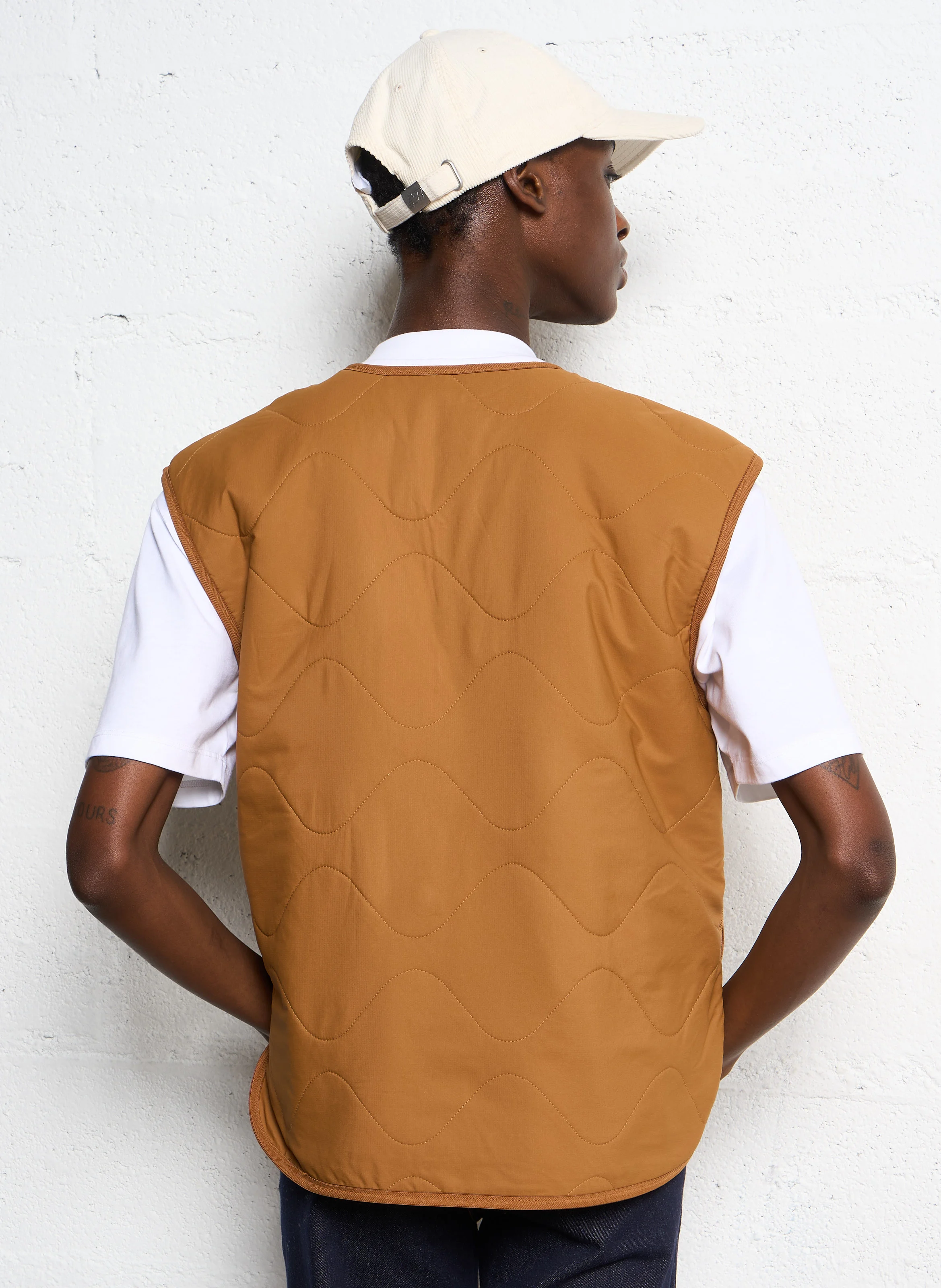 RETEDDY - Veste oversize matelassée | Beige