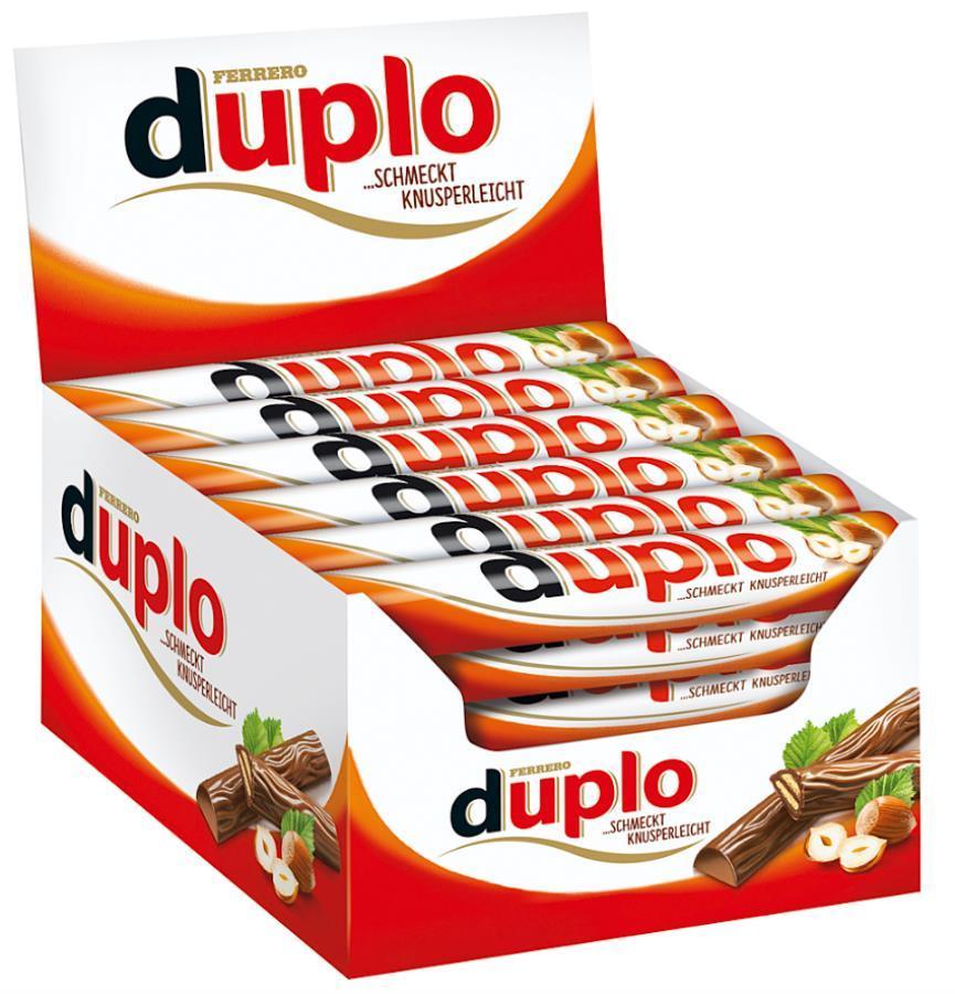 Ferrero Duplo Schokoriegel 40x 18,2g=728g MHD:4.5.25