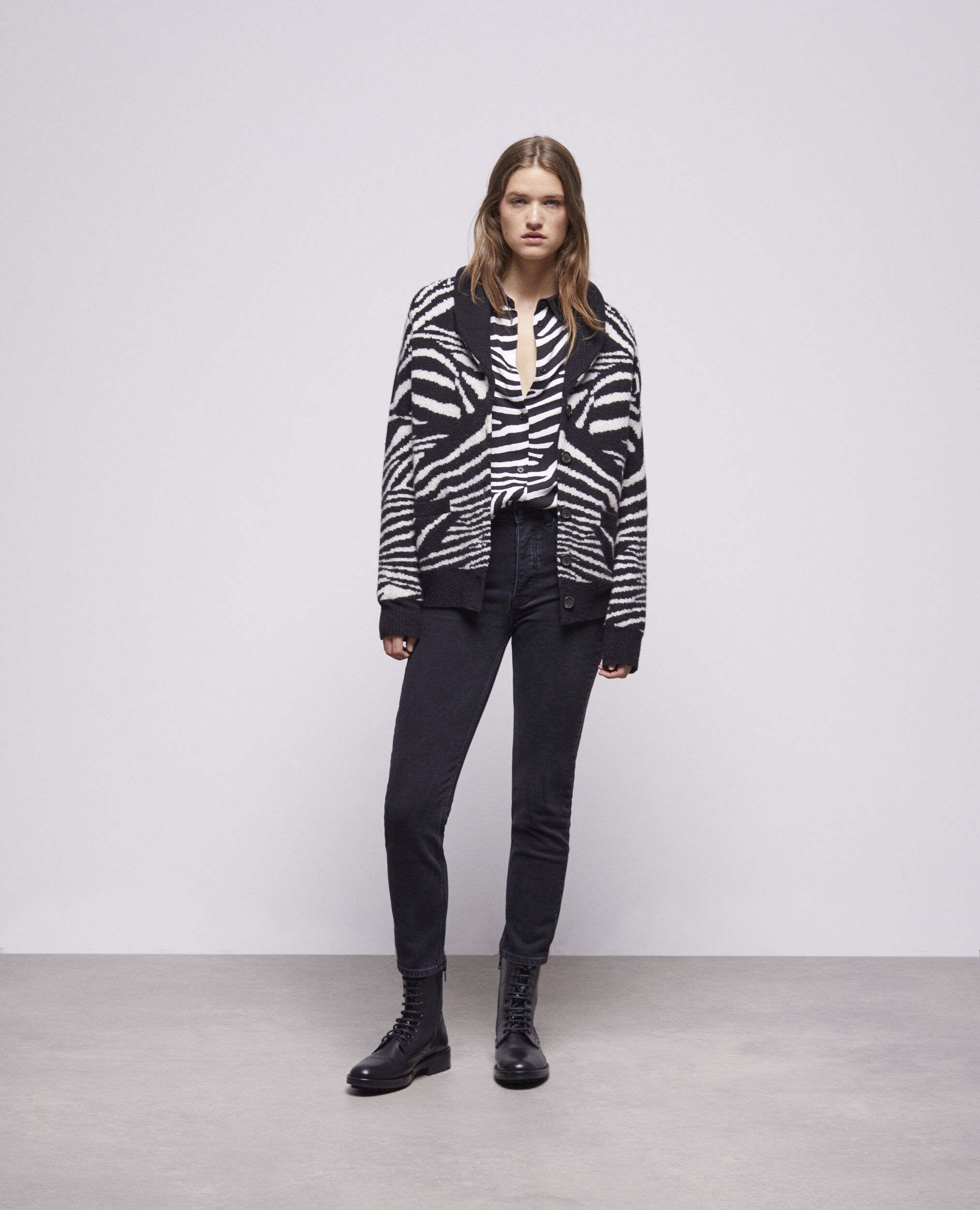 Cardigan imprimé