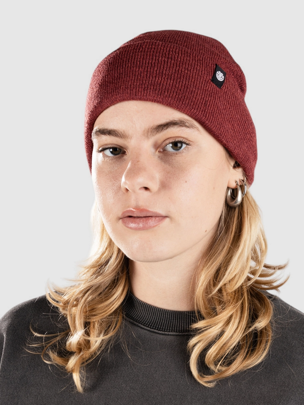 Element Carrier Beanie tawny port heather