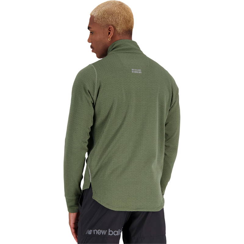 New Balance Heat Grid Half Zip Løbetrøje Herre