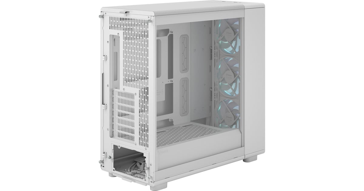 Fractal DesignEpoch XL TG RGB midi tower behuizing  (Wit | 2x USB-A | 1x USB-C | RGB | Tempered Glass)