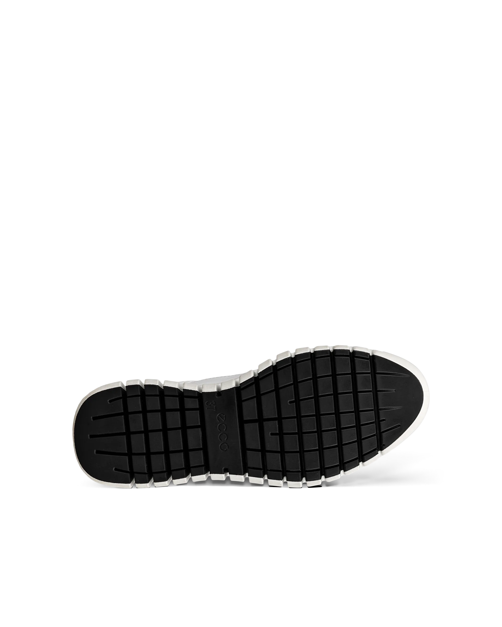ECCO GRUUV W Damen Ledersneaker Weiß