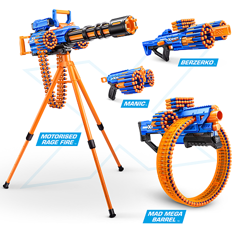 X-Shot motoriseret insanity rage fire blaster