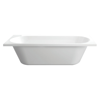 Marho Harboro inbouw duo ligbad glanzend wit 180 x 80 x 49 cm