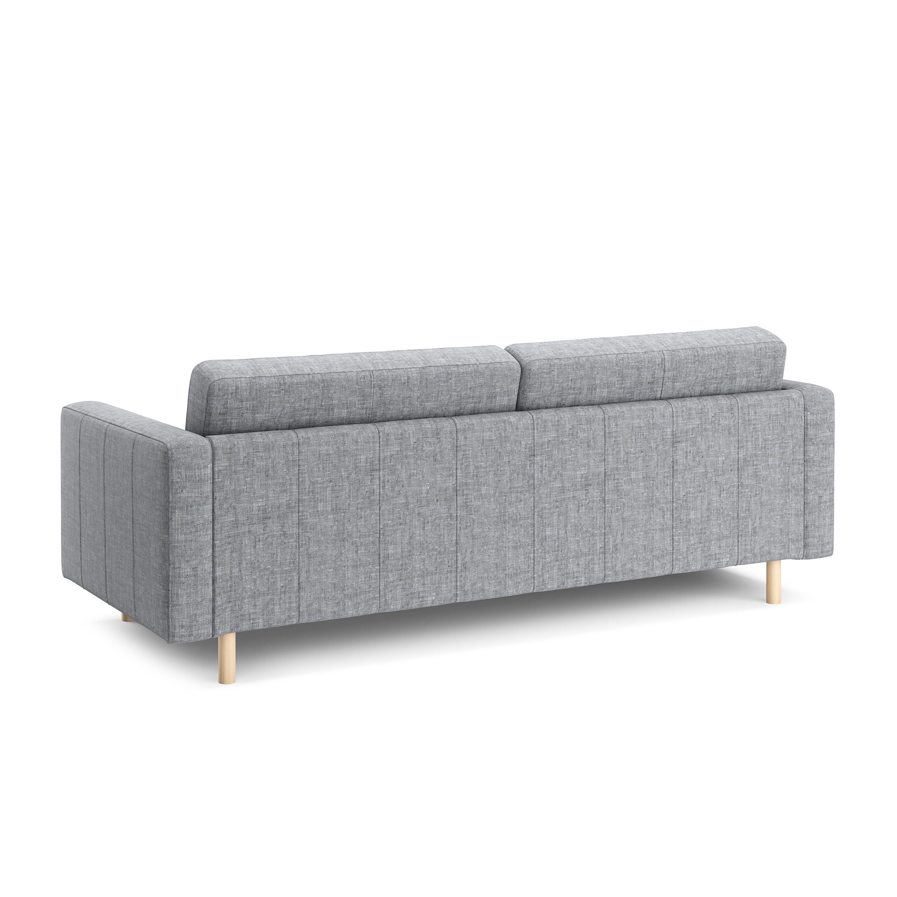 Sofa ALISHA 3-Sitzer grau