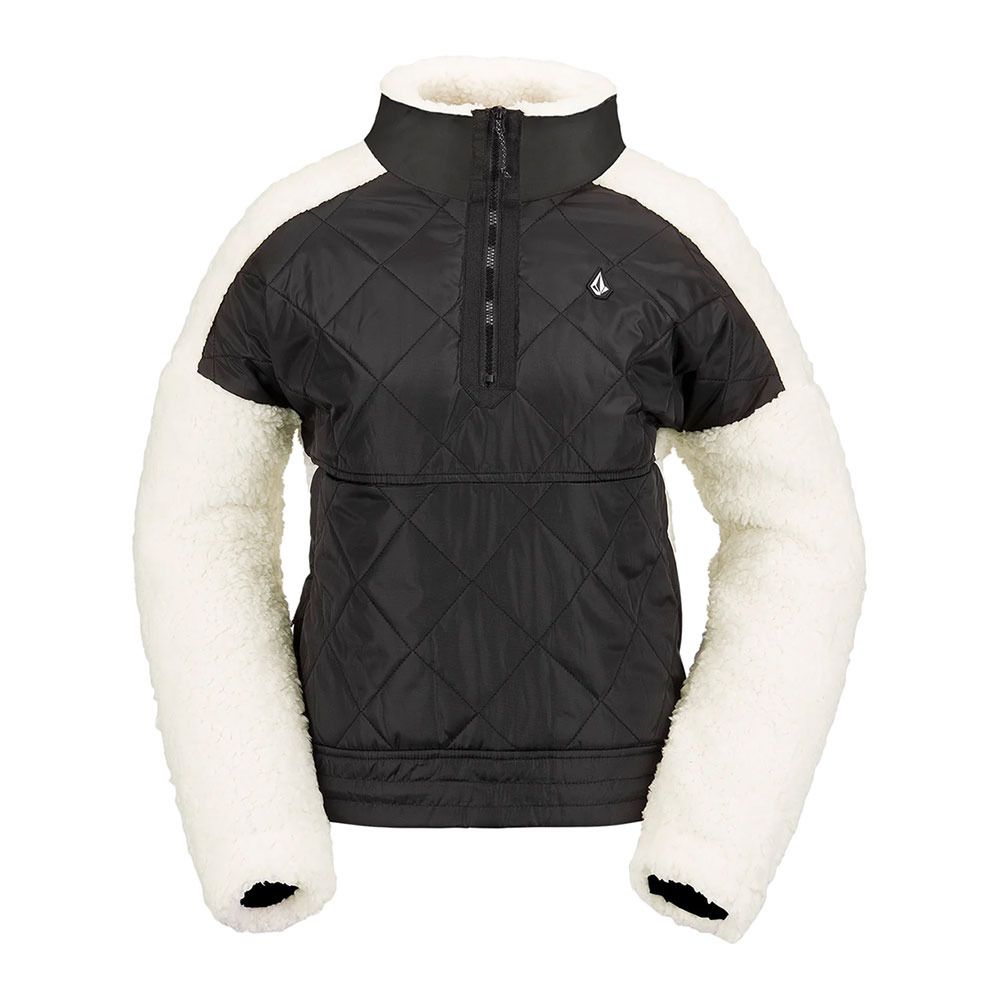 Volcom FERRON PULLOVER JACKET - Polaire Femme moonbeam