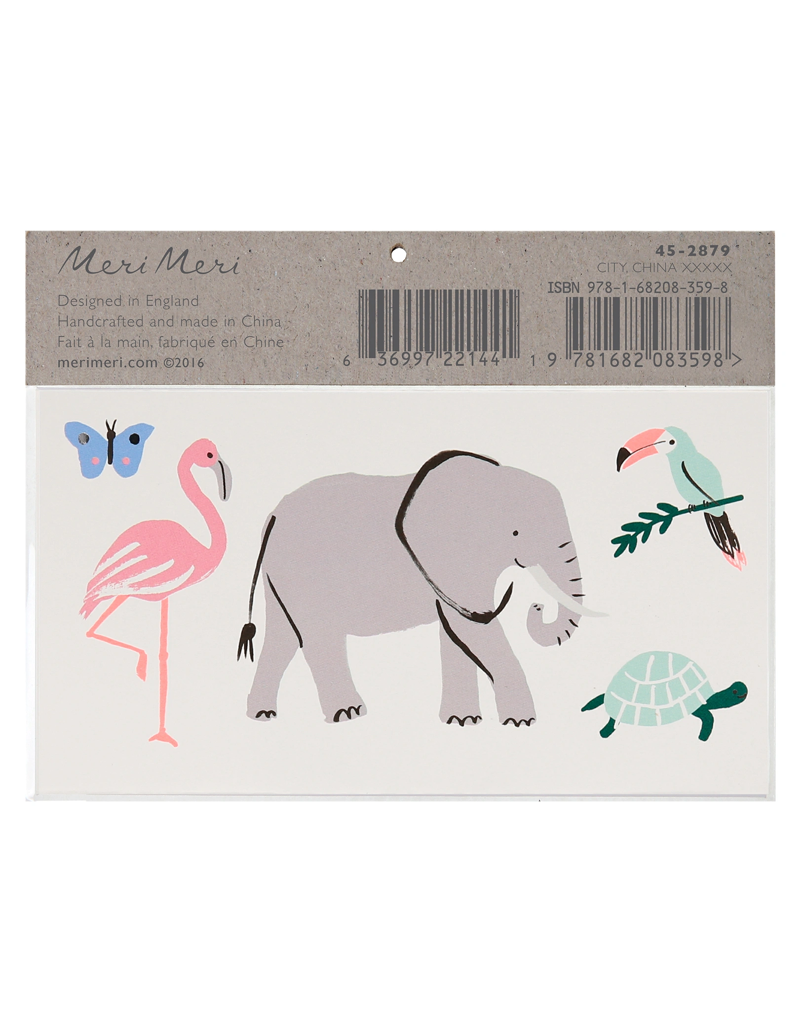 Klebetattoos SAFARI TREK 2er-Pack