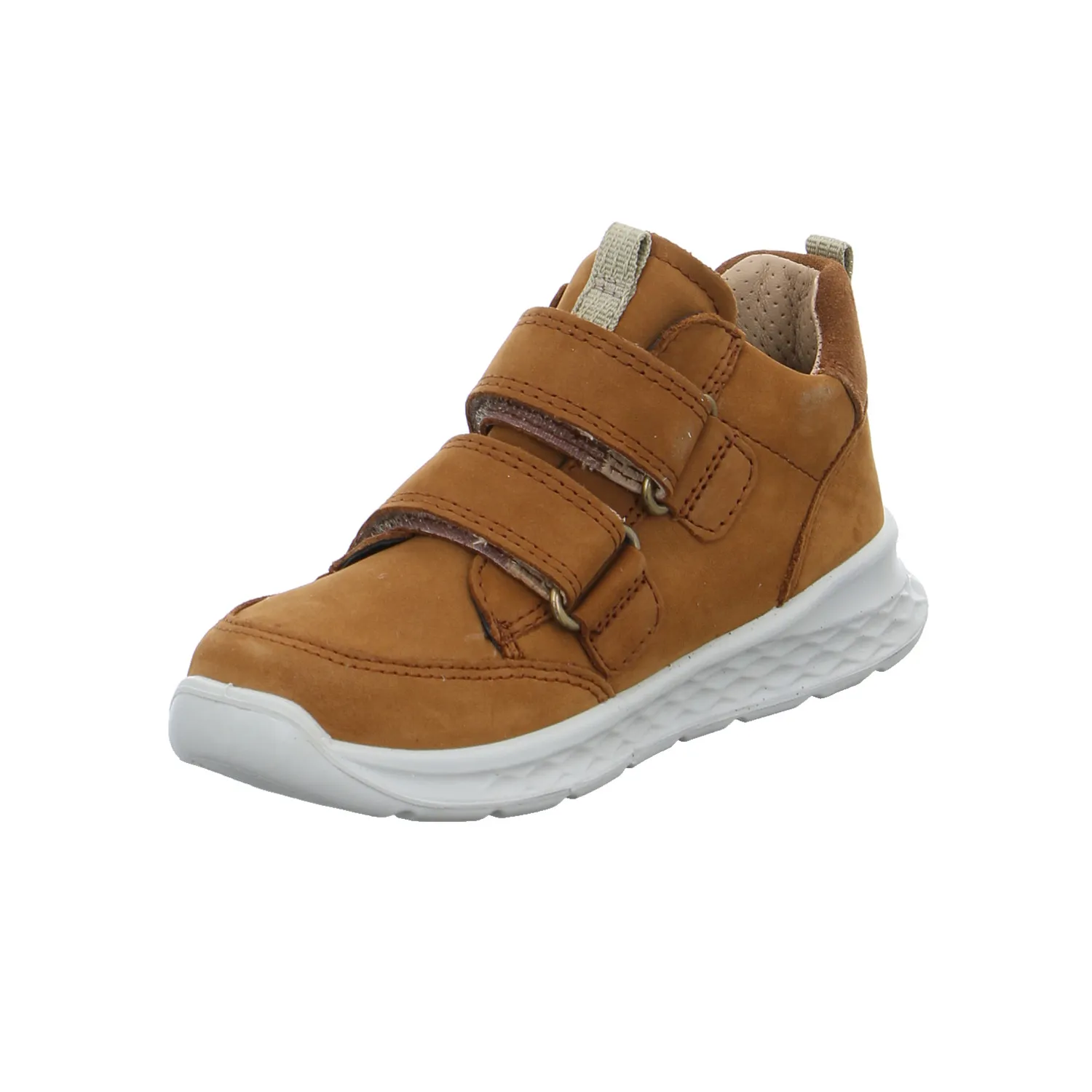 SUPERFIT Lauflernschuh Cognac Leder  super leicht