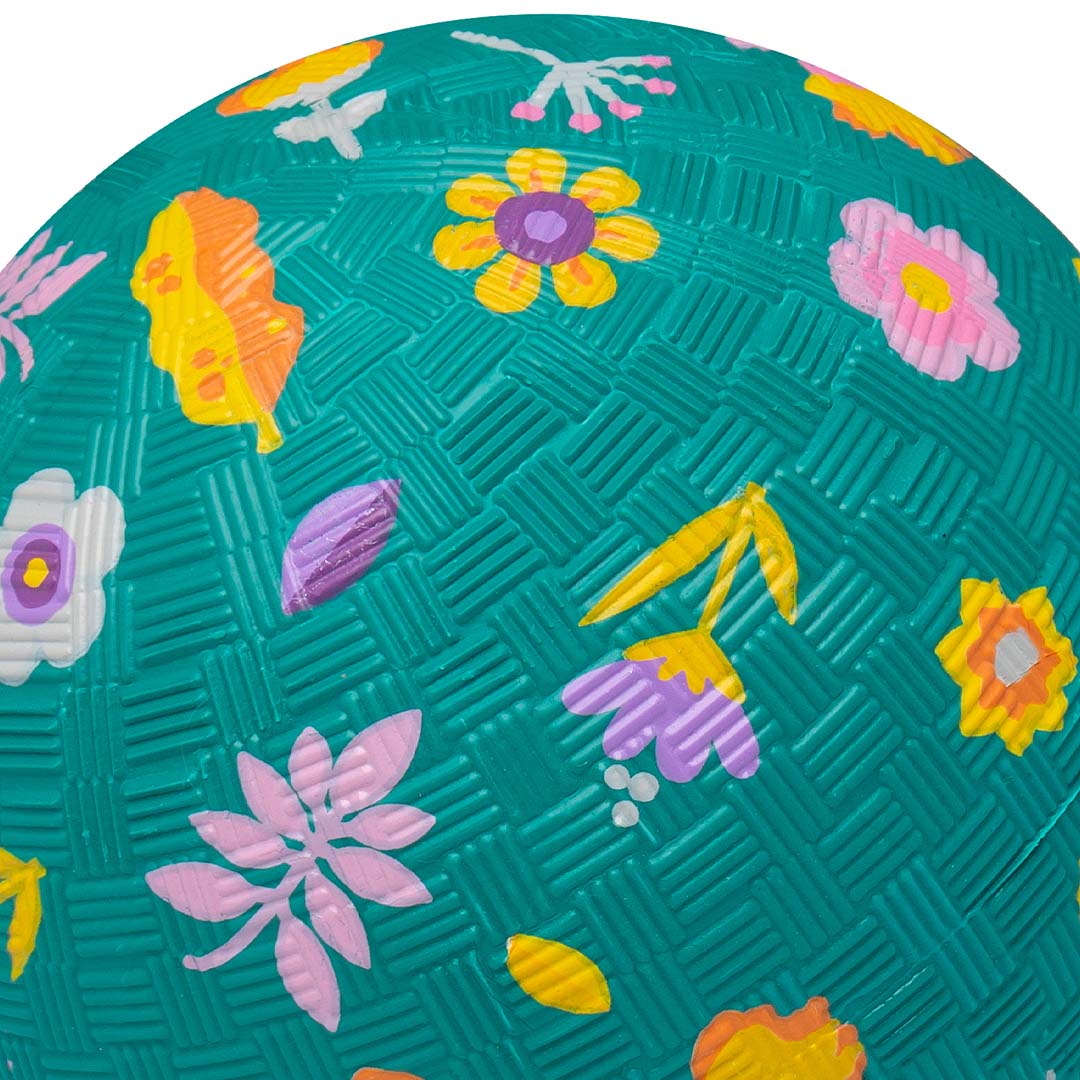 Little l speelbal bloemen - 13 cm