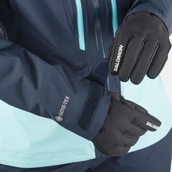 Veste de ski SALOMON MTN GORE-TEX 3L JACKET W CARBON/LIMPET