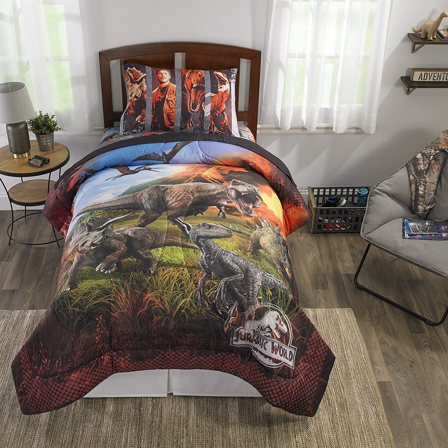 Twin Super Mario 3-Piece Bed Sheet Set.1 Flat Sheet 1 Fitted Sheet 1 Pillow Cases