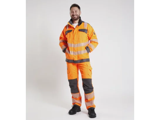 Veste de travail NEON Orange Anthracite