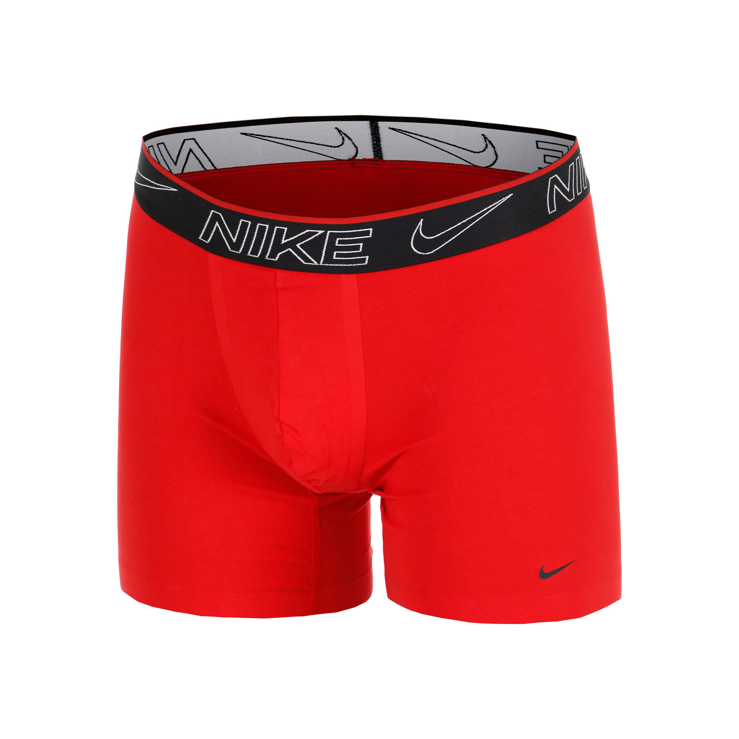 Nike Elite Cotton Stretch Boxer Brief Caleçon Pack De 2 Unités Hommes - Noir , Rouge