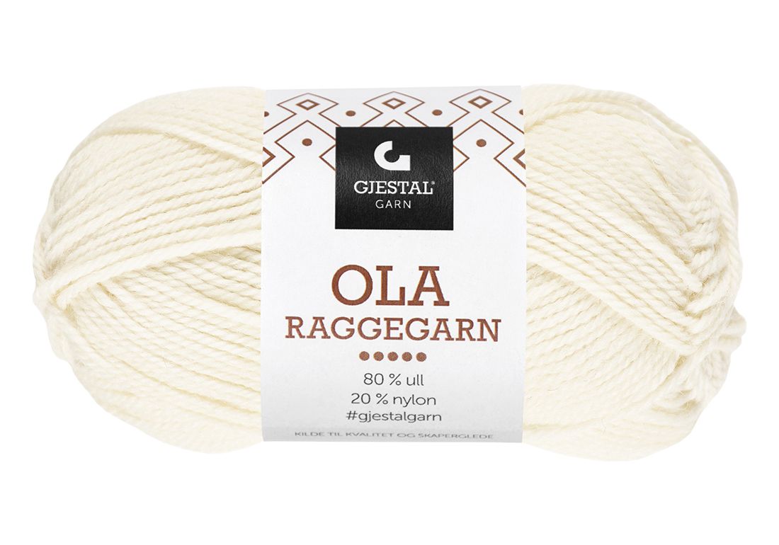 Ola raggegarn 50g garnnøste